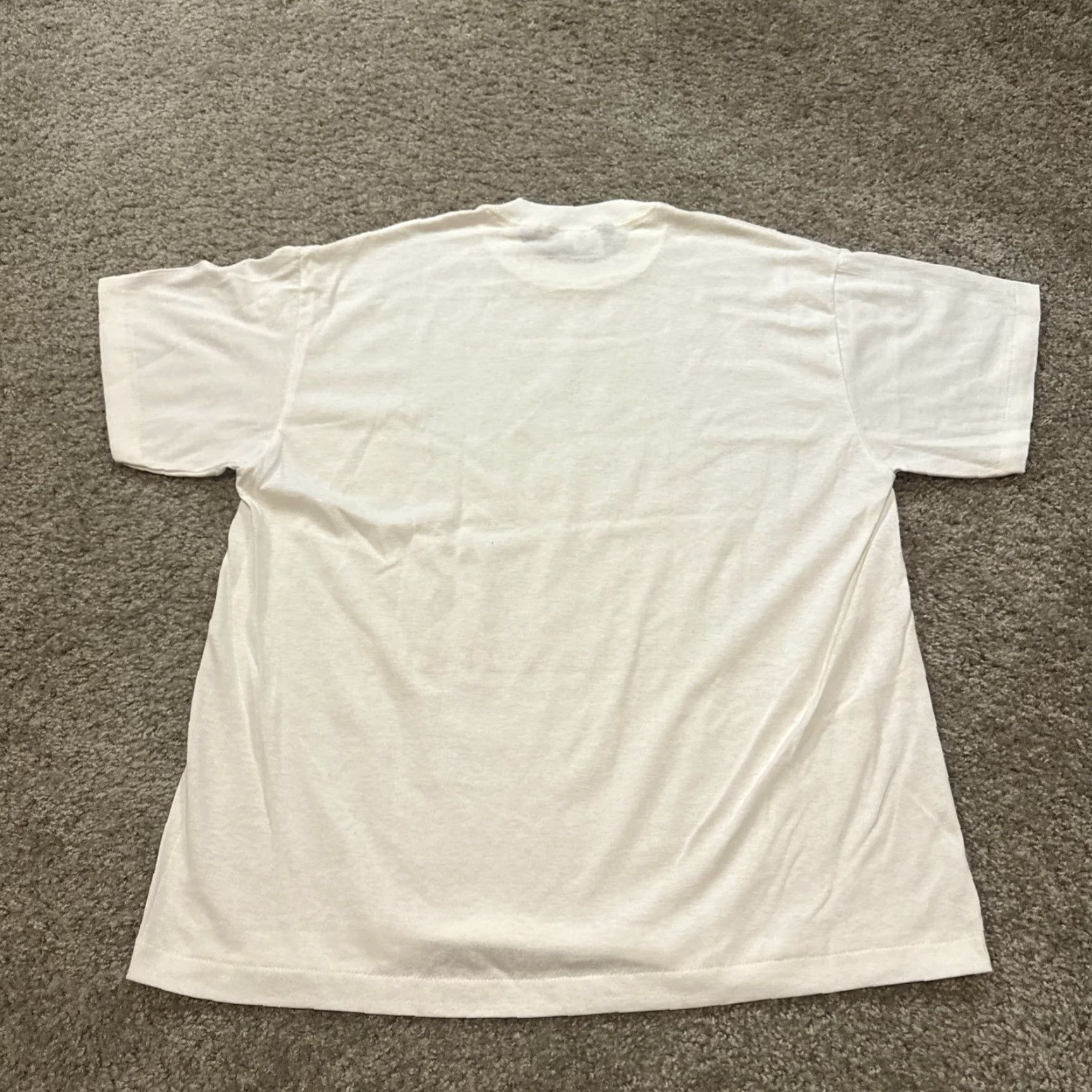 TEE JAYS VINTAGE Polar Bear Nature Animal Winter Seattle White T-Shirt XL TeeJays Mens Regular Size US XL / EU 56 / 4 - 6 Thumbnail
