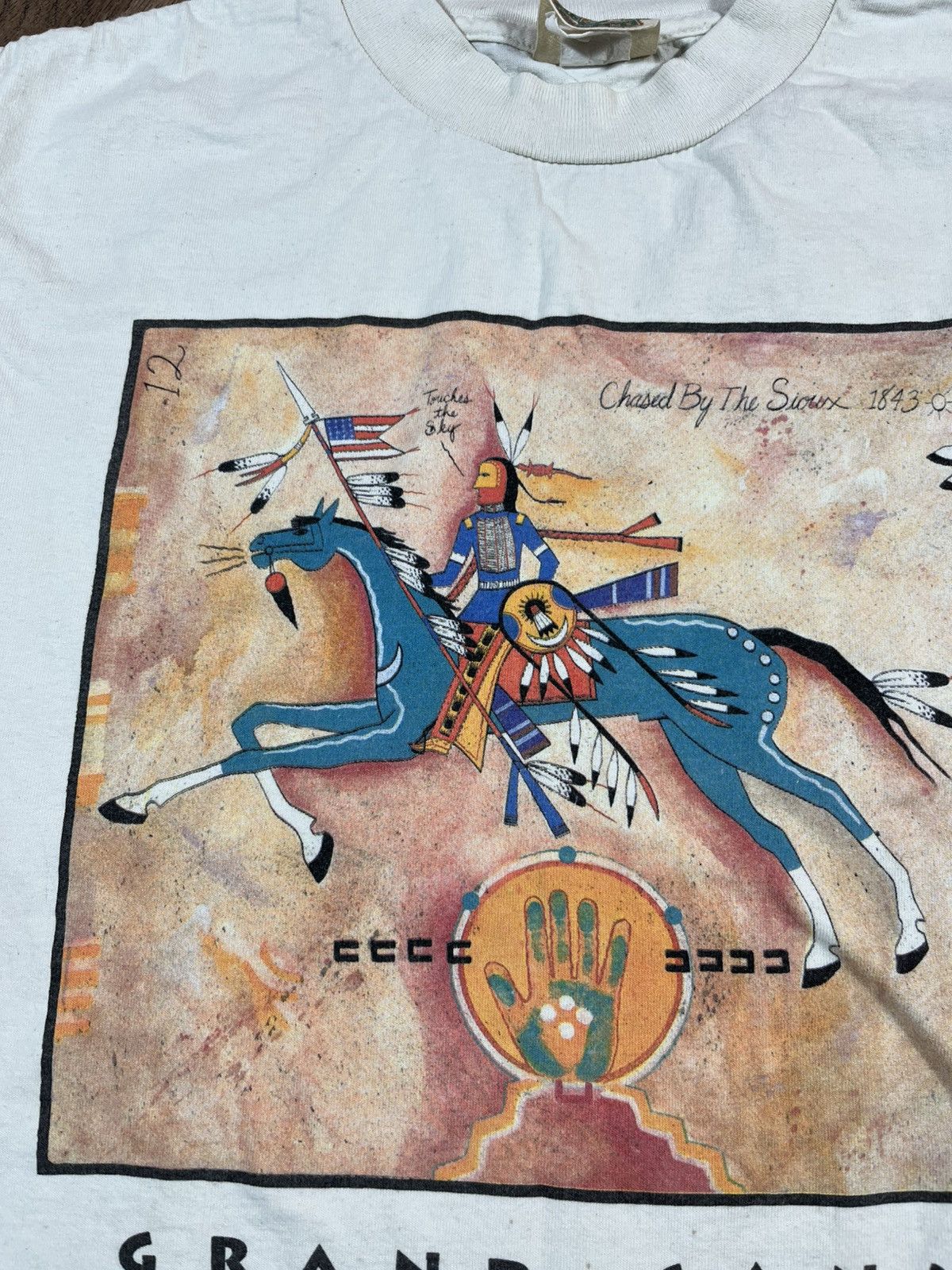 Band Tees Vintage 90s Grand Canyon Jimmie Lee Brown Size US L / EU 52-54 / 3 - 3 Thumbnail