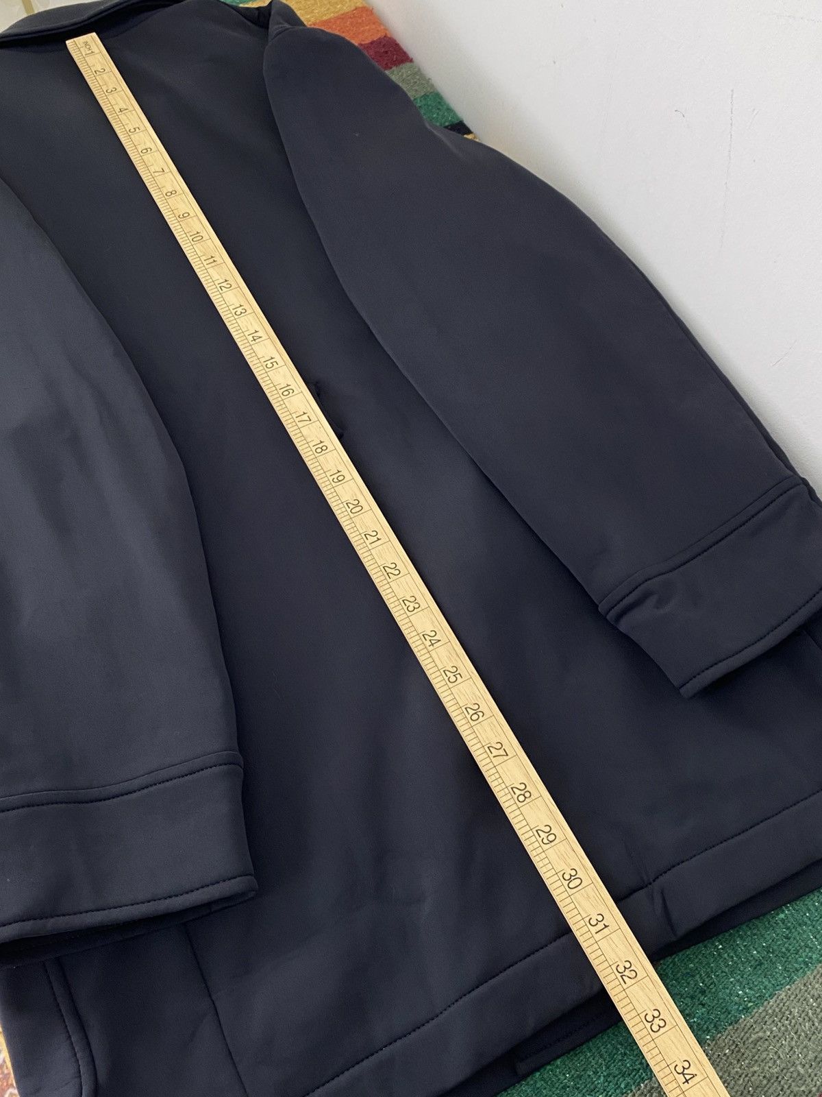 Tete Homme Tete Homme 00s Nylon Blend Belted Trench Coat Japan Size US L / EU 52-54 / 3 - 9 Thumbnail