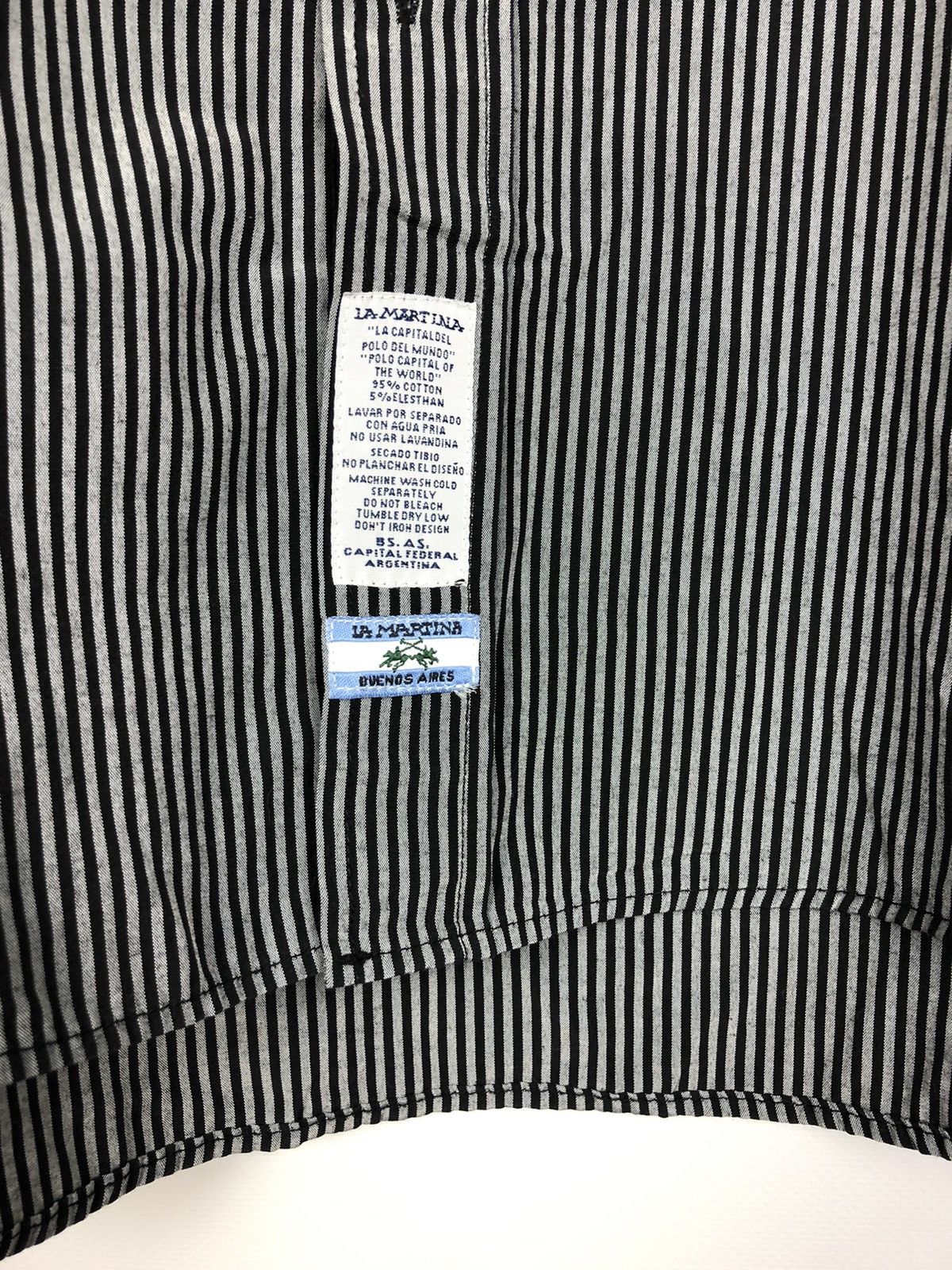 La Martina La Martina Saddlery Shirt Striped size XL Size US XL / EU 56 / 4 - 6 Thumbnail