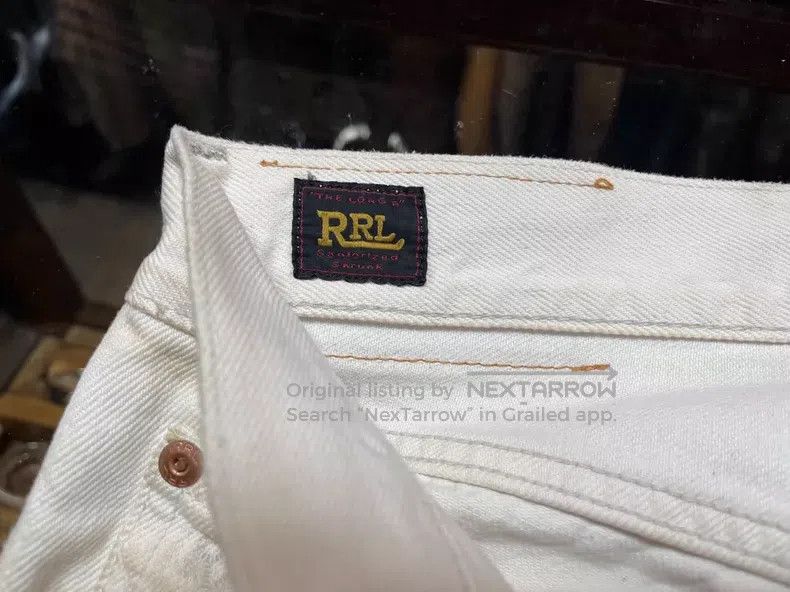RRL Ralph Lauren RRL Ralph Lauren Patching and damaging vintage jeans Size US 32 / EU 48 - 4 Thumbnail