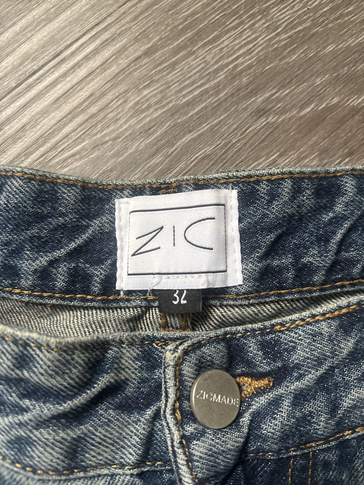 Vintage Zicmade baggy denim jorts Size US 32 / EU 48 - 4 Thumbnail