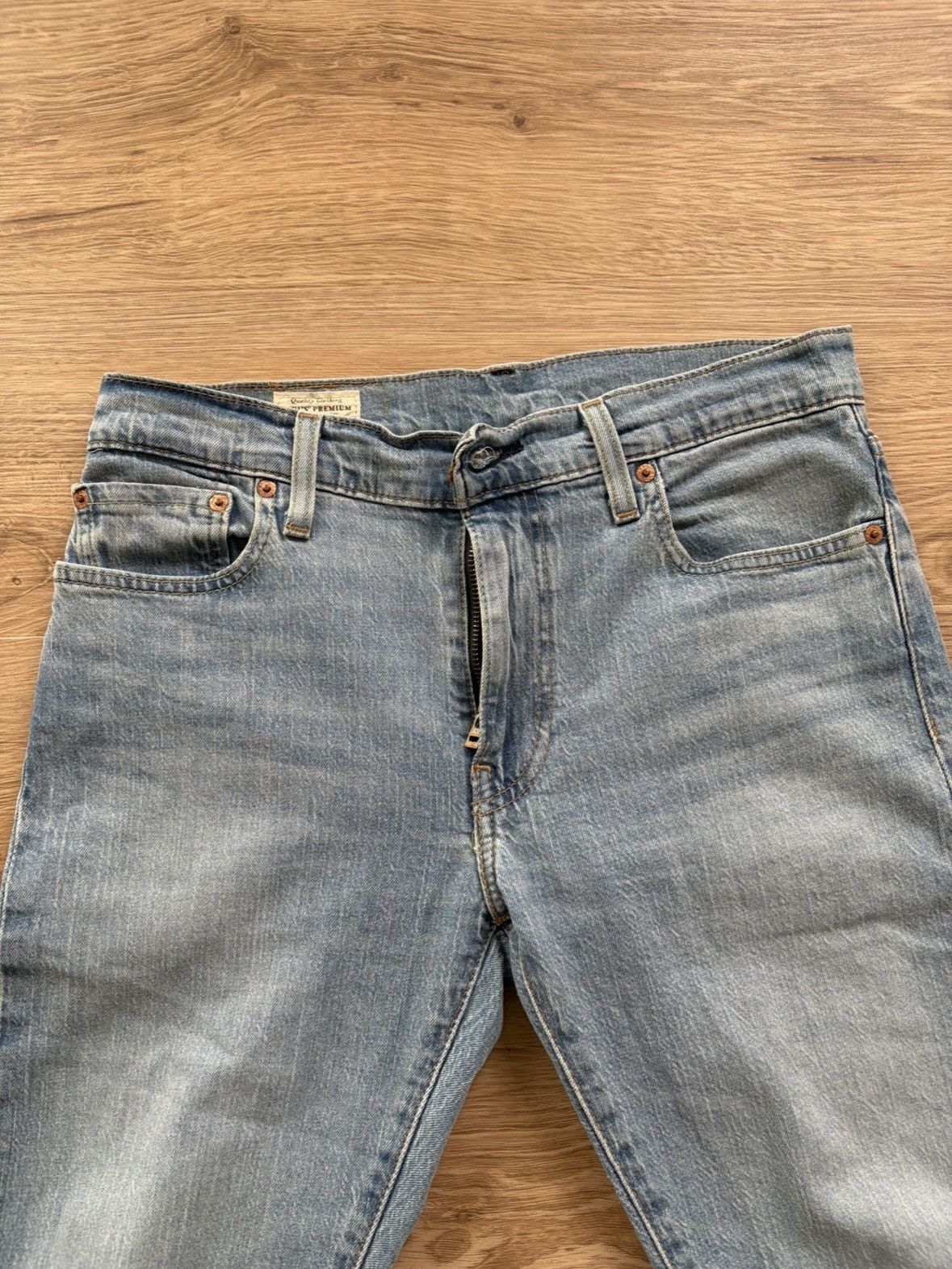 Levi's Levi’s 512 Slim Taper Jeans W30 L30 light blue Used Wash Size US 30 / EU 46 - 2 Thumbnail