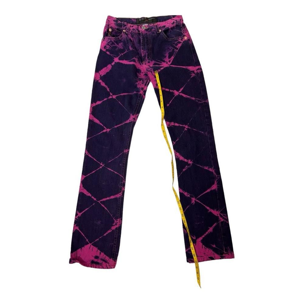 Guess Guess l Vintage Tie Dyed Straight Leg Jeans 26 Size 26" / US 2 / IT 38 - 6 Thumbnail
