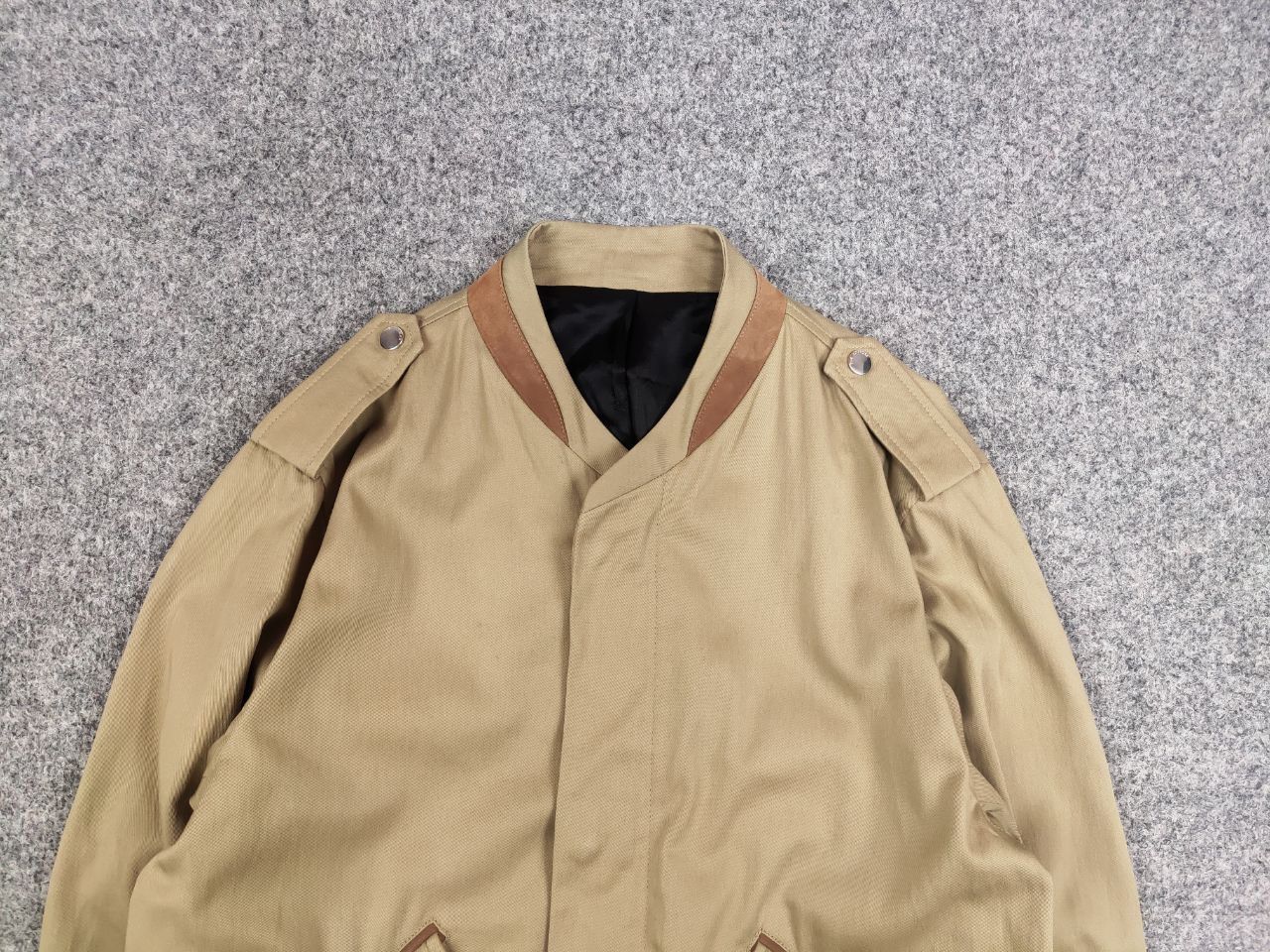 The Kooples The Kooples SS20 Cotton Full Zip Bomber MIlitary Jacket Size US S / EU 44-46 / 1 - 8 Thumbnail