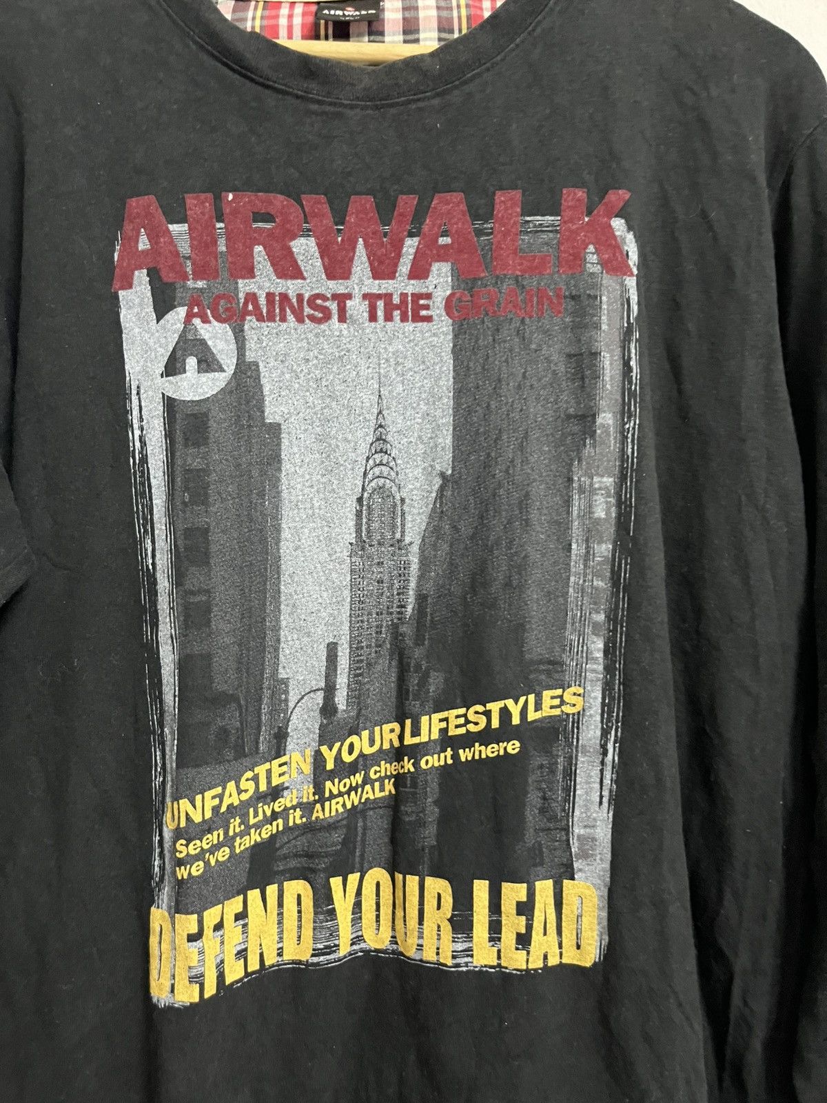 Airwalk 💥Airwalk Againts The Grain Skates T Shirts Size US XL / EU 56 / 4 - 2 Thumbnail