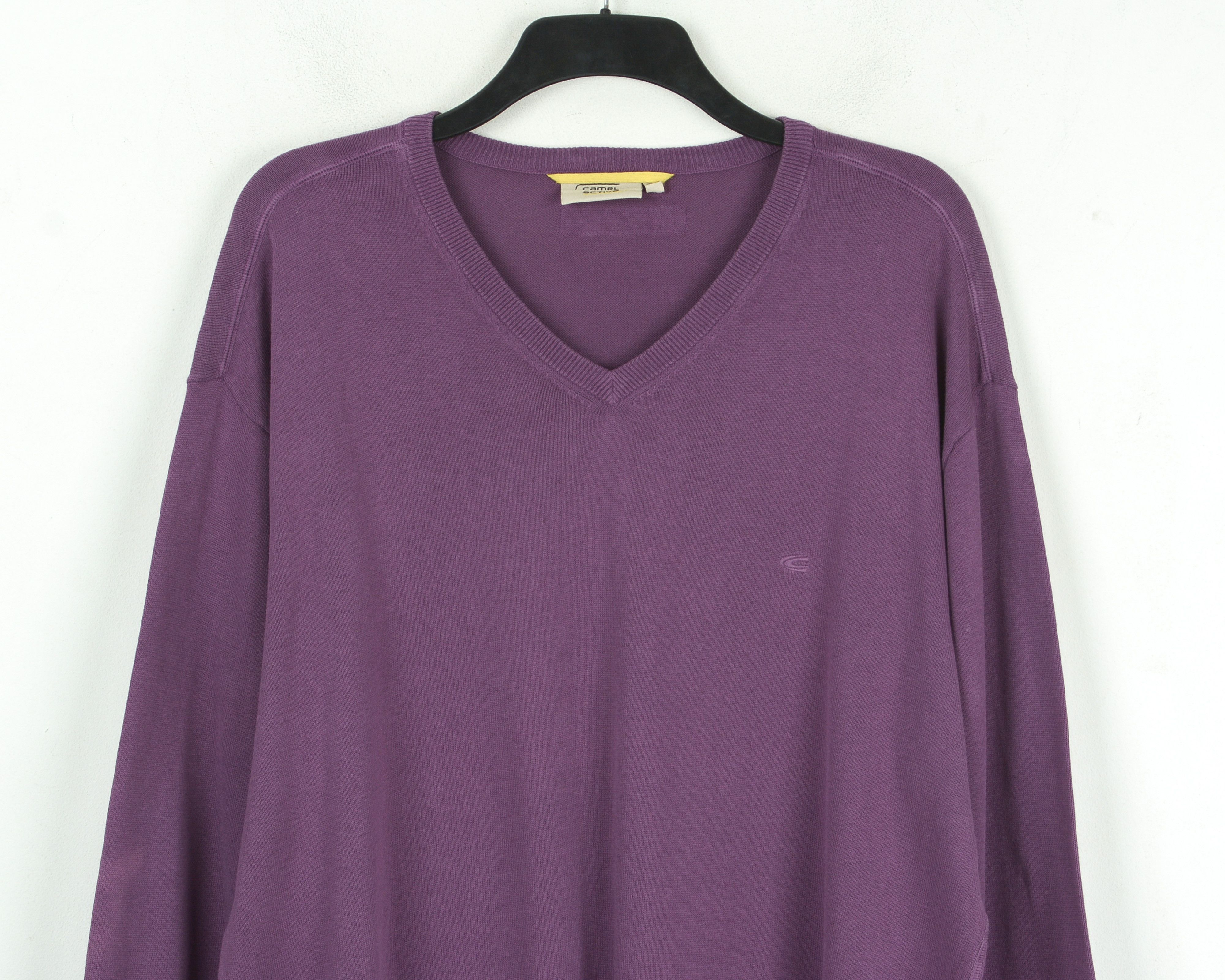 camel active 2XL V-Neck Pullover Sweater Knit Jumper Sweatshirt Top Size US XXL / EU 58 / 5 - 2 Thumbnail