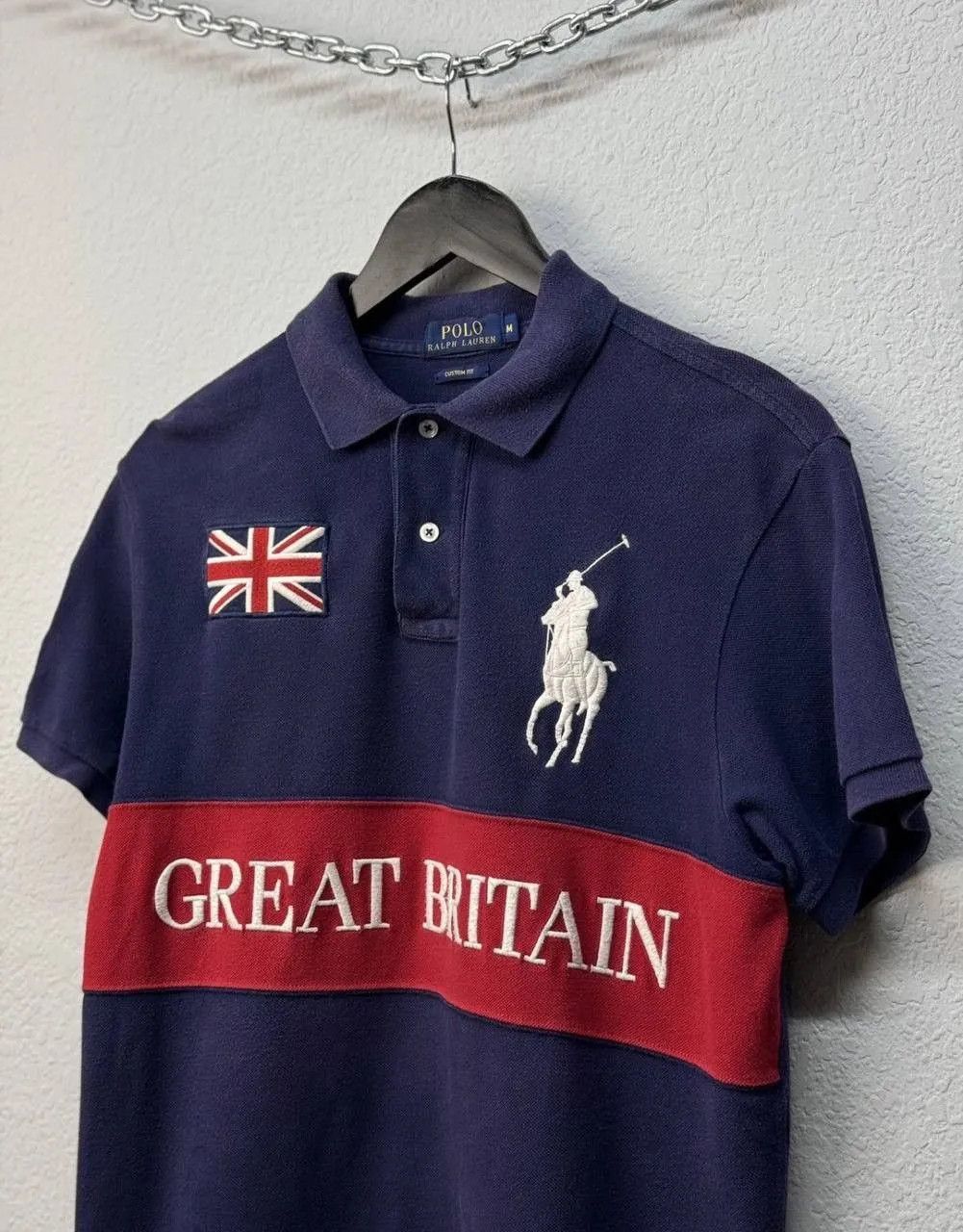 Ralph Lauren Polo Ralph Lauren Great Britian 3 Vintage Tee Japanese Size US M / EU 48-50 / 2 - 10 Thumbnail