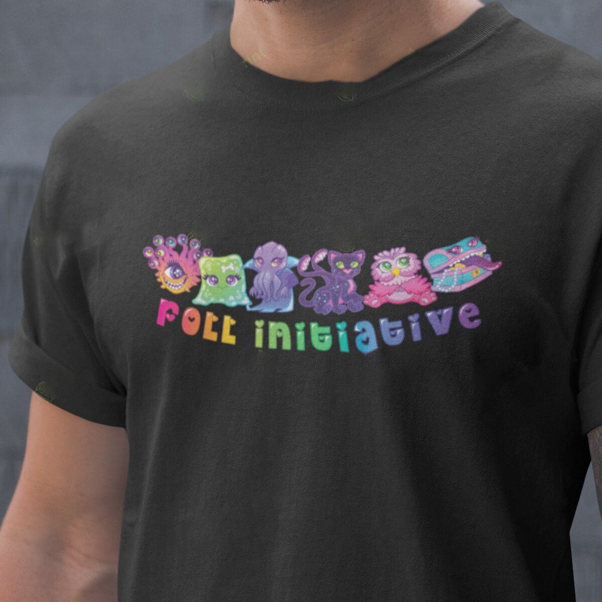 Designer × Vintage Roll Initiative T-Shirt Size US L / EU 52-54 / 3 - 2 Thumbnail