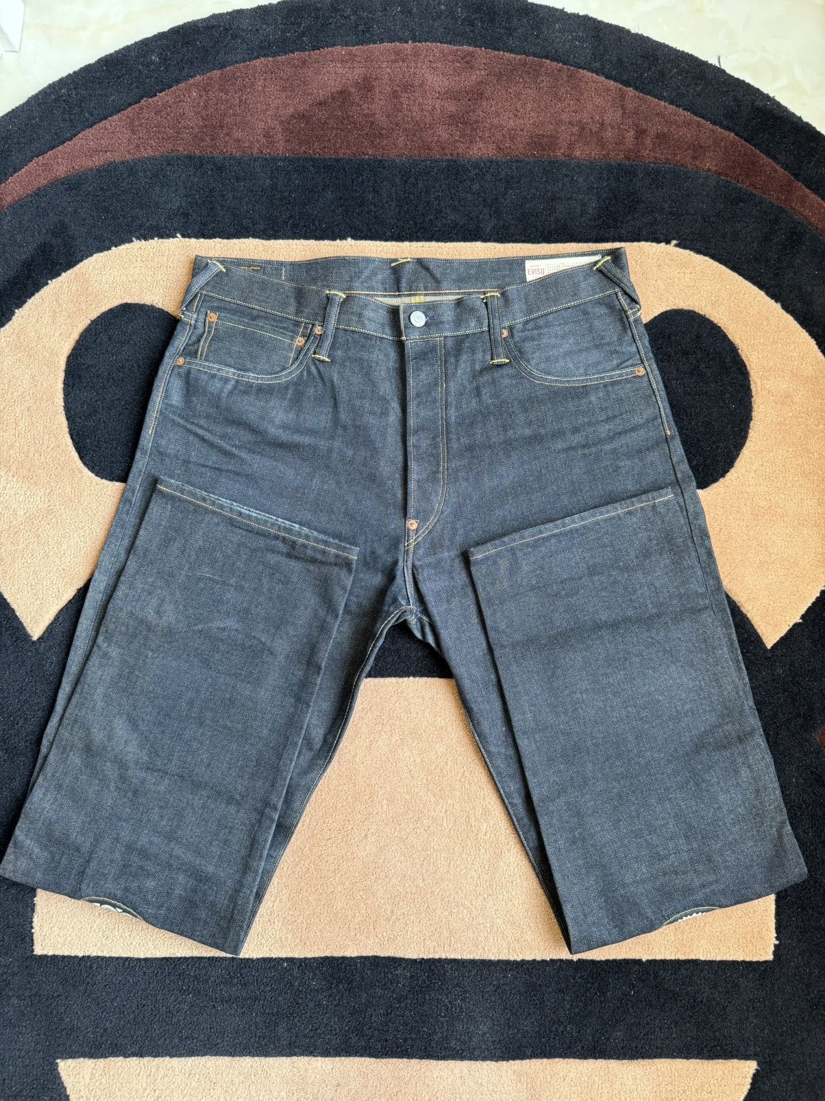 Evisu evisu robot daicock style denim jeans size：36x34 Size US 36 / EU 52 - 9 Thumbnail