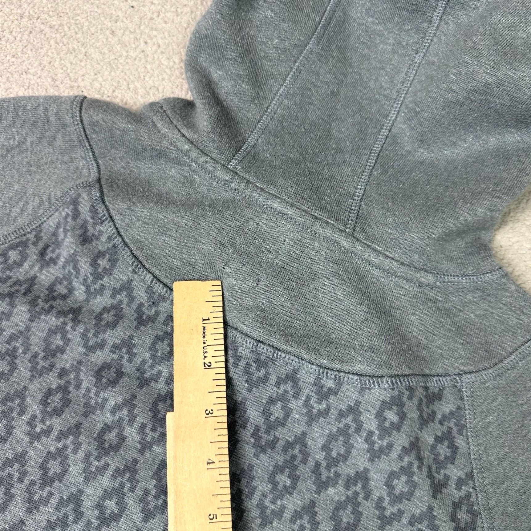 Prana prAna Hooded Sweater Womens M Blue Long Sleeve Pocket Knit Tunic Casual M Size M / US 6-8 / IT 42-44 - 7 Thumbnail