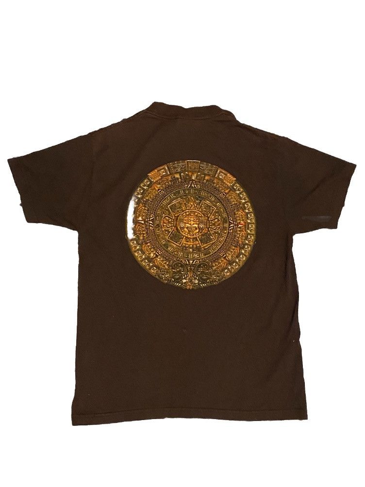 Vintage Vintage brown Aztec boxy t shirt Size US M / EU 48-50 / 2 - 3 Thumbnail
