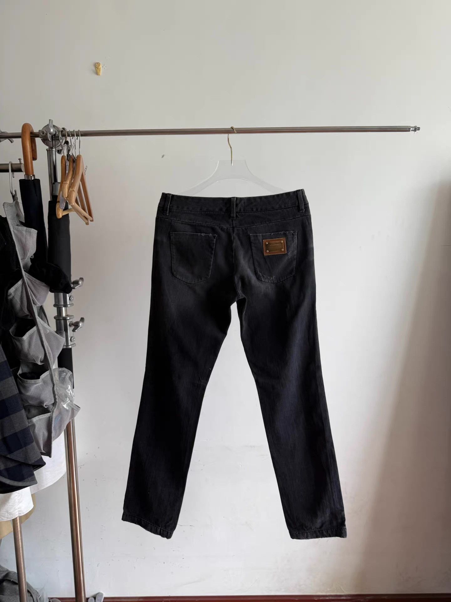 Dolce & Gabbana Dolce & Gabbana DG Black Jeans Q17 Size US 32 / EU 48 - 5 Thumbnail