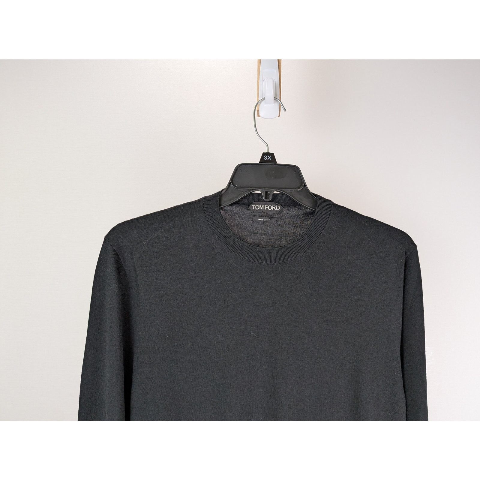 Tom Ford o1rshd1 Sweatshirt in Black Size US L / EU 52-54 / 3 - 3 Thumbnail