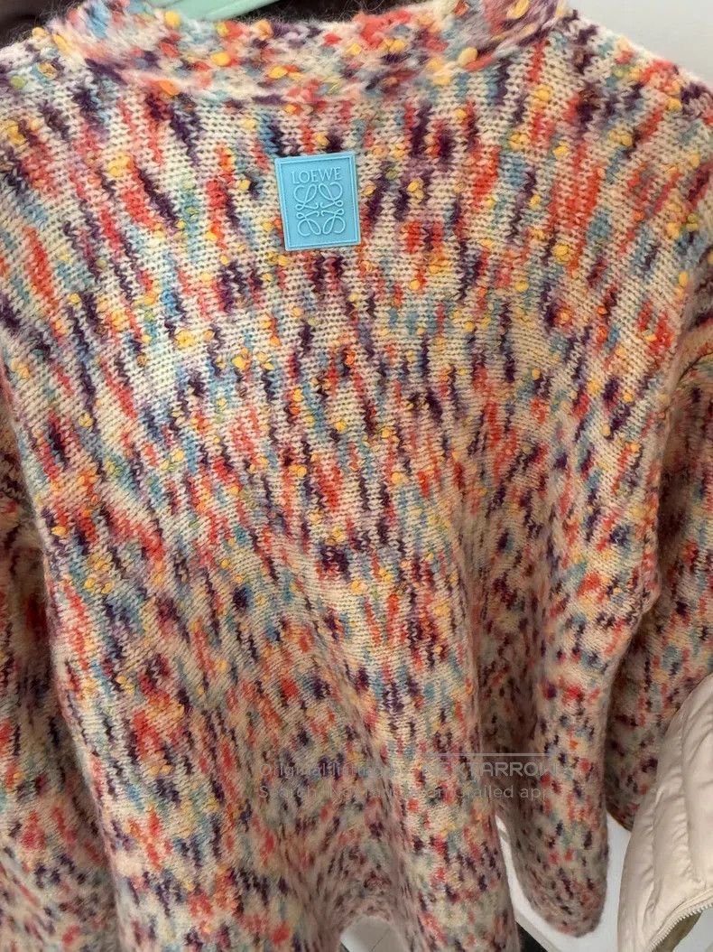 Loewe Loewe Colorful Spotted Knit Cardigan, Good Knitting Craft Size S / US 4 / IT 40 - 5 Thumbnail