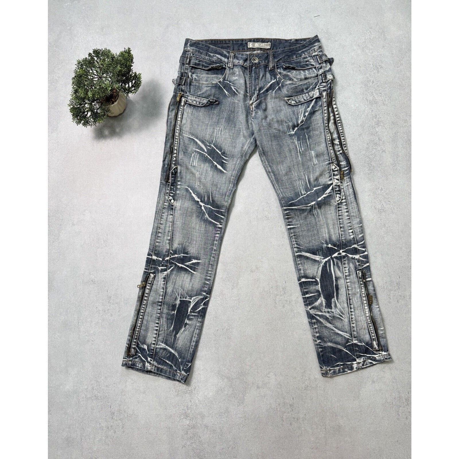 Japanese Brand Conner's Sewing Factory One Piece of Rock Jeans