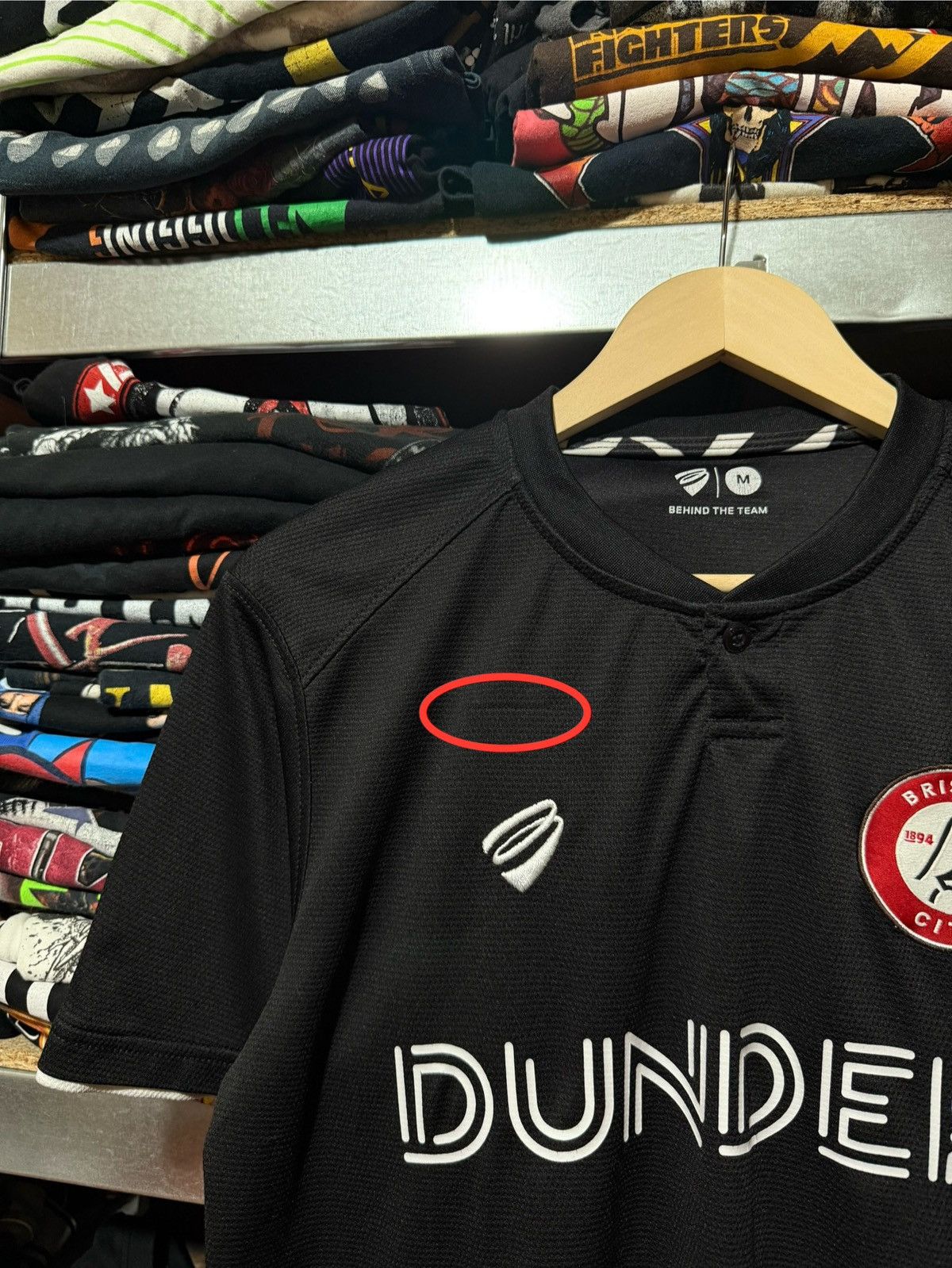 Vintage Bristol Sport BRISTOL CITY 2019/2020 AWAY SOCCER JERSEY Size US XL / EU 56 / 4 - 8 Thumbnail
