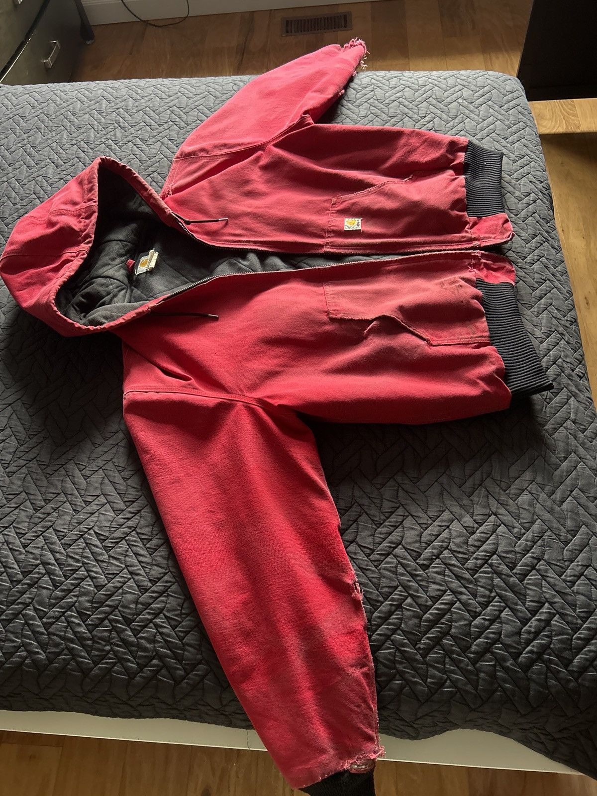 Carhartt Carhartt jacket red Size US XL / EU 56 / 4 - 2 Thumbnail