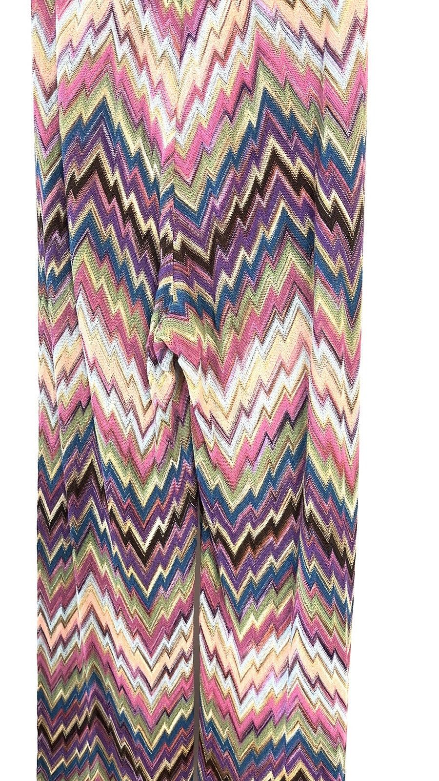Missoni Missoni Pink Knit Chevron Pants Size 27" / US 4 / IT 40 - 6 Thumbnail