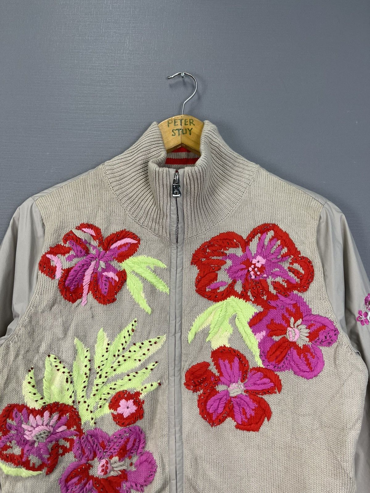 Bogner Bogner knitted Flower Sweater Size US S / EU 44-46 / 1 - 5 Thumbnail