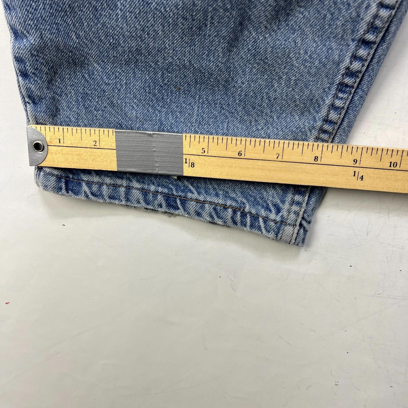Levi's Vintage 90s Levi's Silvertab Baggy Pleated Jeans 34 x 34 Size US 34 / EU 50 - 12 Thumbnail