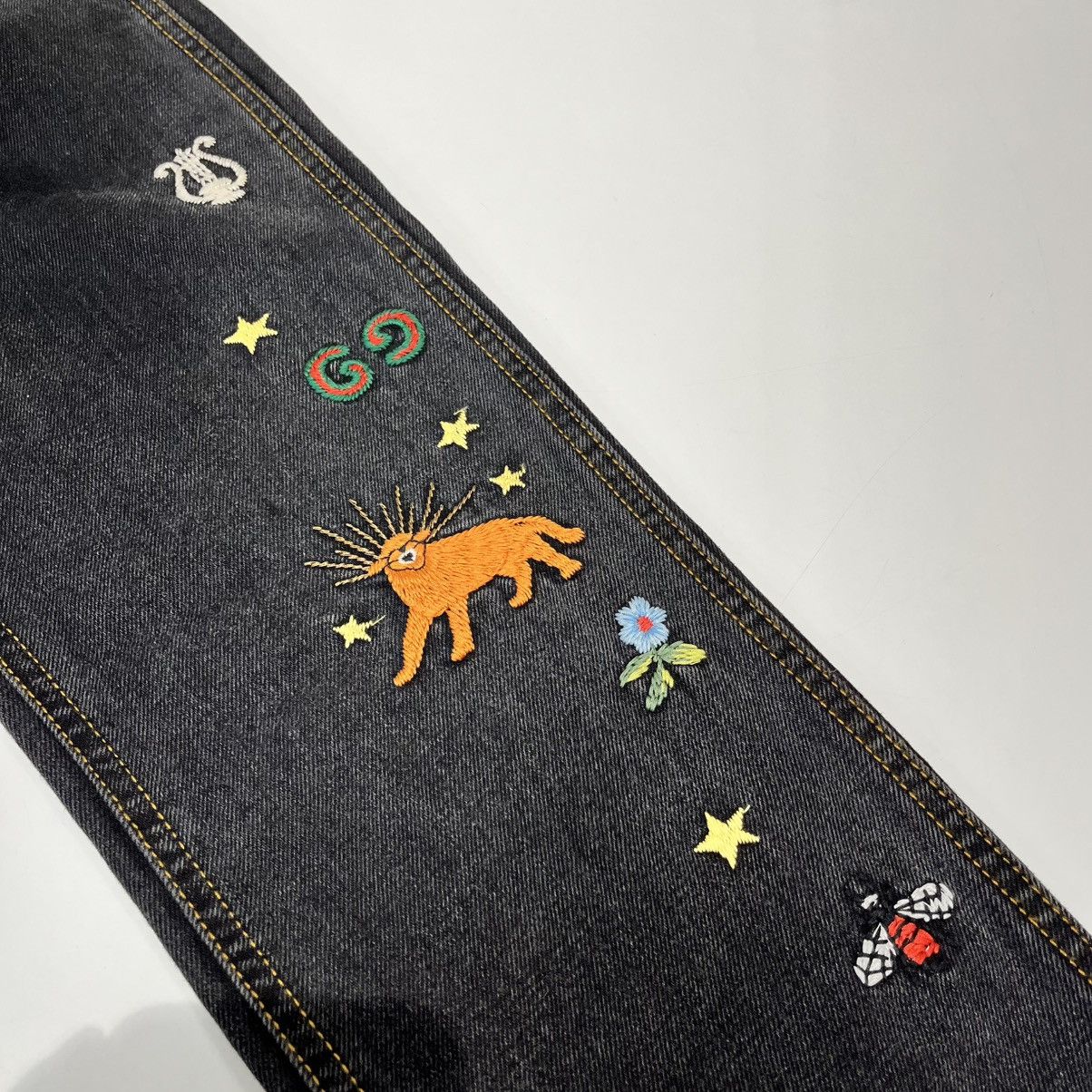 Gucci Gucci Denim Jeans Black Size US 31 - 4 Thumbnail