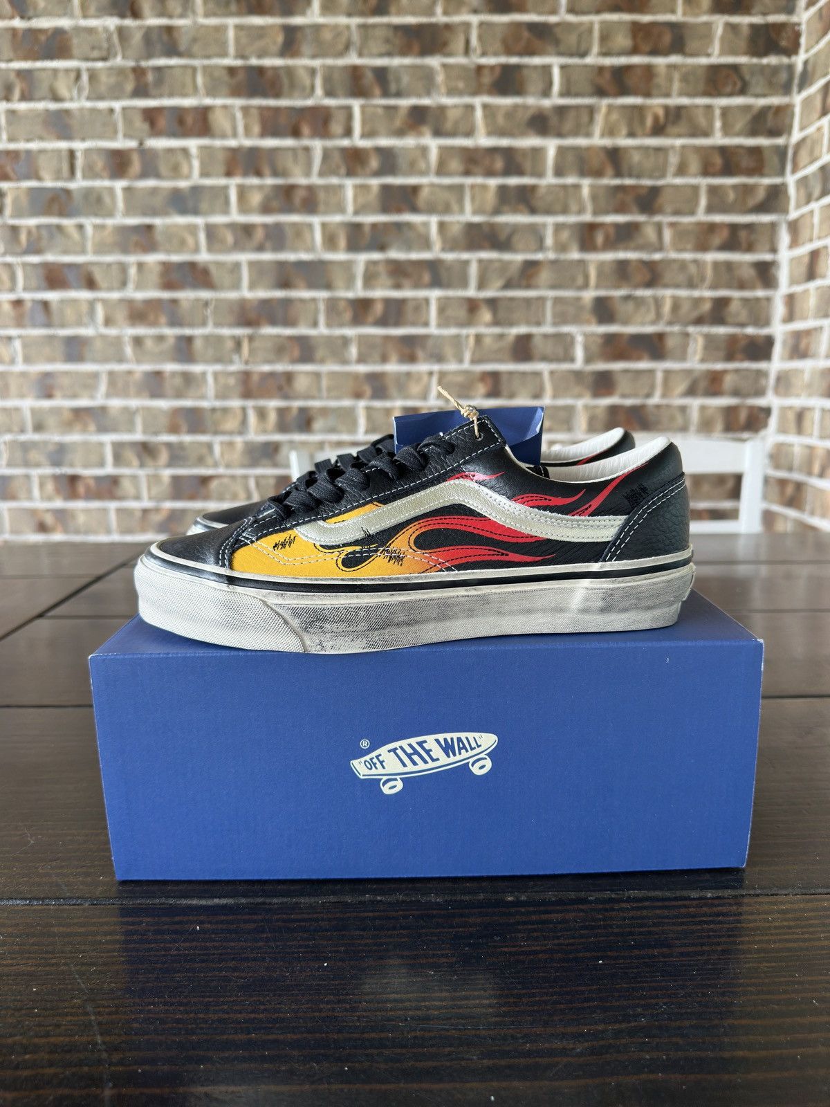 Vans Vans Old Skool Archive Flame Pack Black Size US 12 / EU 45 - 5 Thumbnail