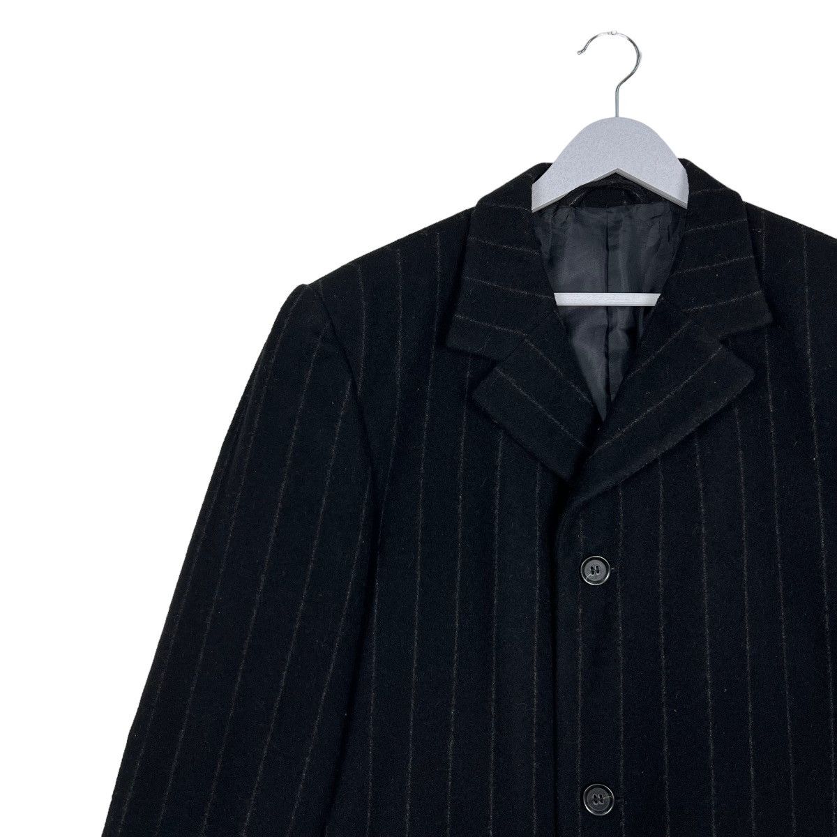 🔥 S.OLIVER MEN WOOL STRIPE COAT MADE IN UKRAINE