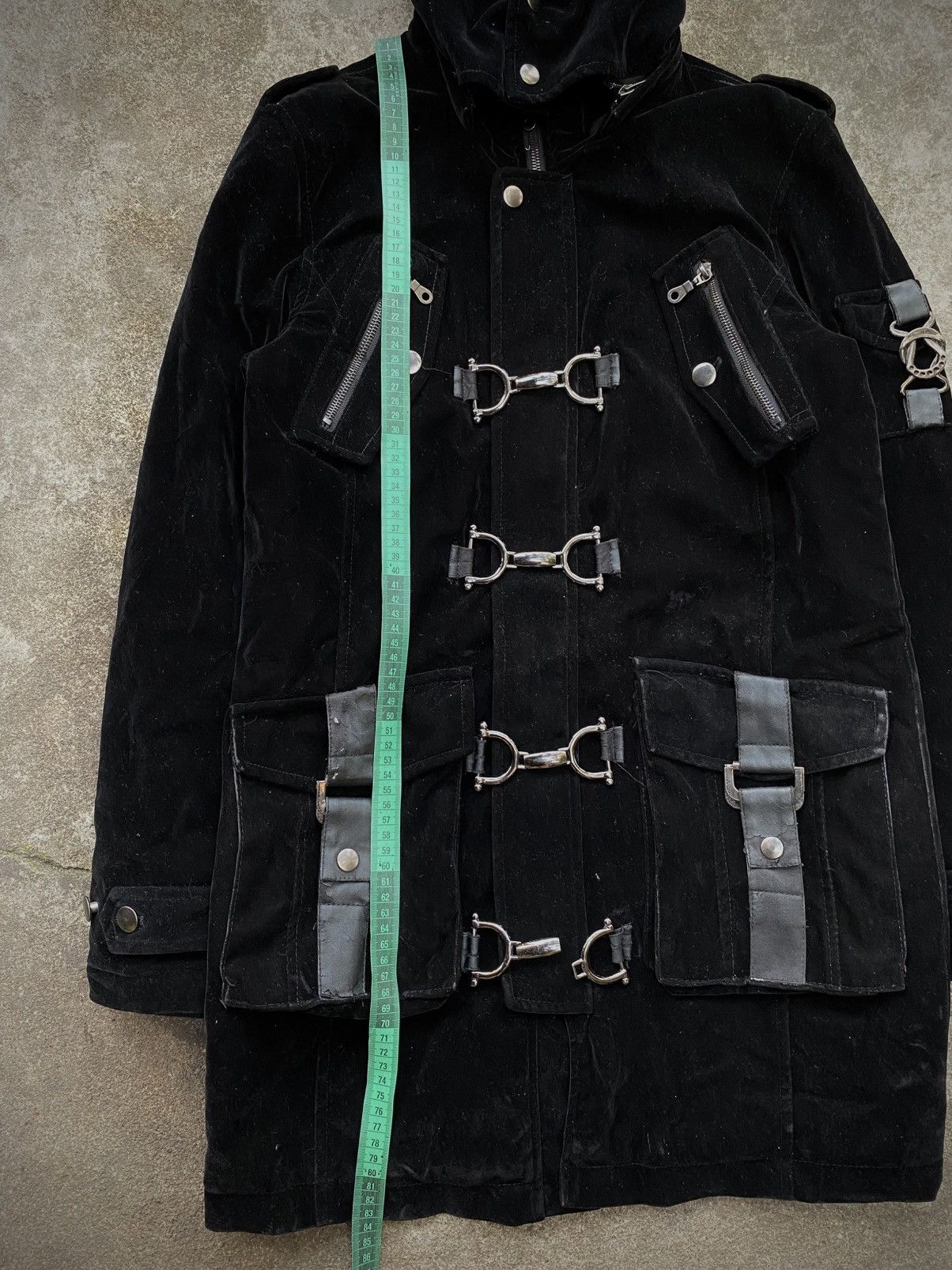 If Six Was Nine JAPANESE BRAND FUR JACKET PUNK GOTHIC BY AUTHENTIC Size US M / EU 48-50 / 2 - 13 Thumbnail