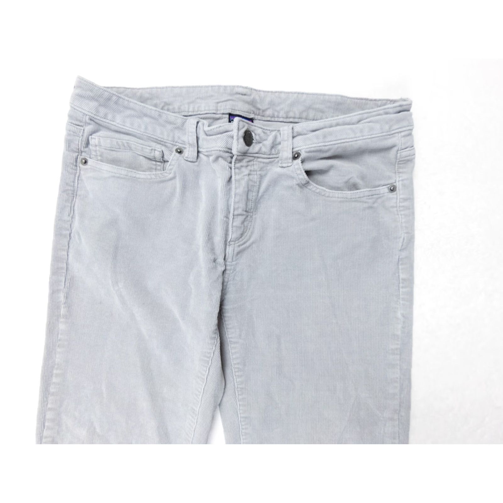 Patagonia Patagonia Women's Corduroy Pants Gray Cotton Stretch Regular 29 Size 29" - 2 Thumbnail