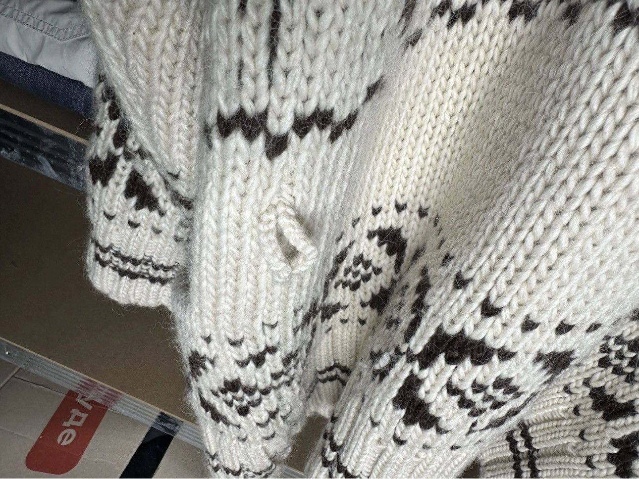 Denim & Supply Ralph Lauren Ralph Lauren Denim Supply Wool Alpaca Knit Cardigan Sweater Size L / US 10 / IT 46 - 12 Thumbnail
