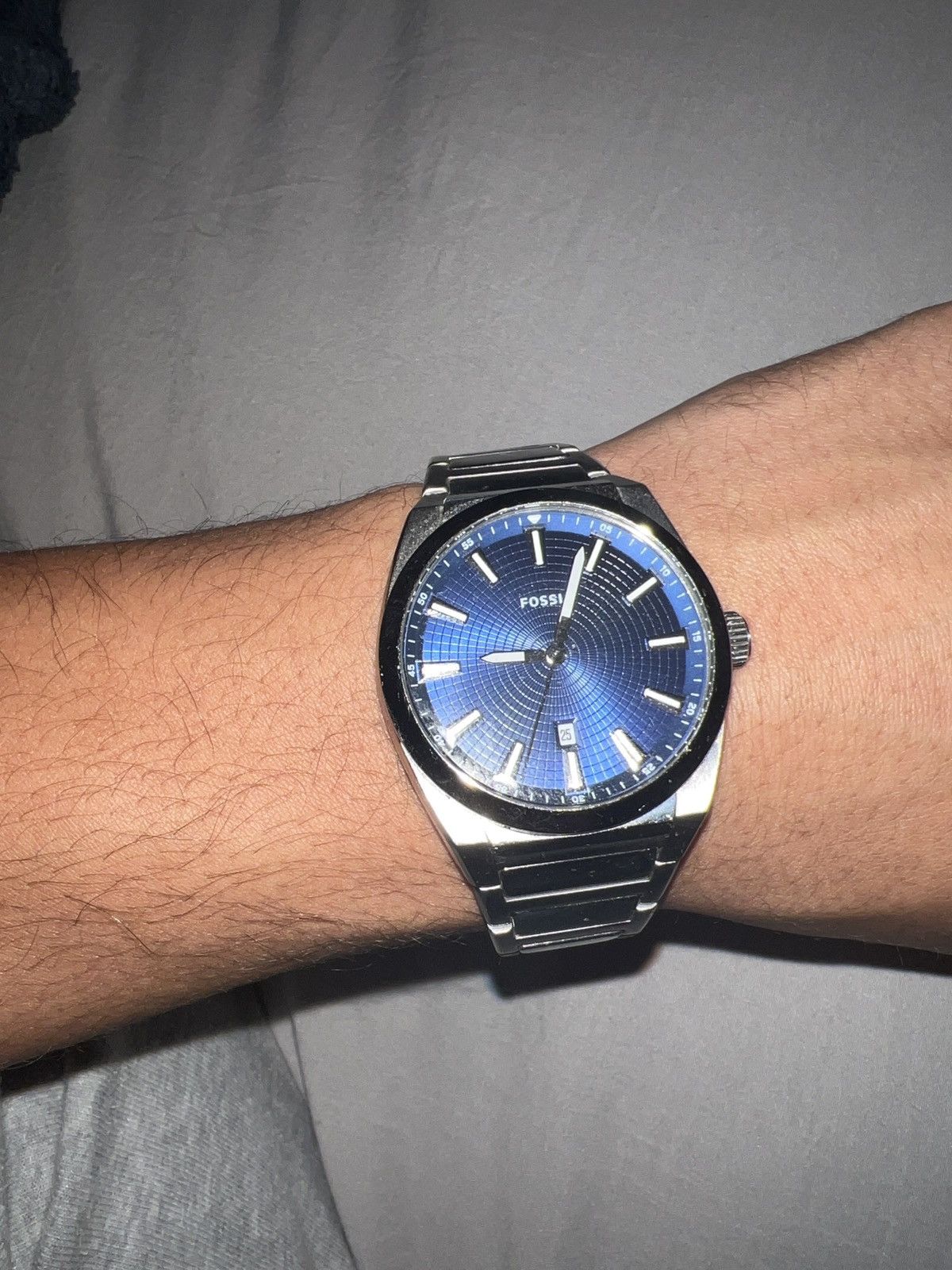 Fossil Stainless steel fossil - Navy blue dial Size ONE SIZE - 2 Thumbnail
