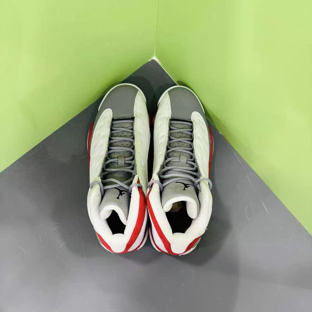 Jordan Brand Air Jordan 13 Retro "Wolf Grey" K15 Size US 11.5 / EU 44-45 - 5 Thumbnail