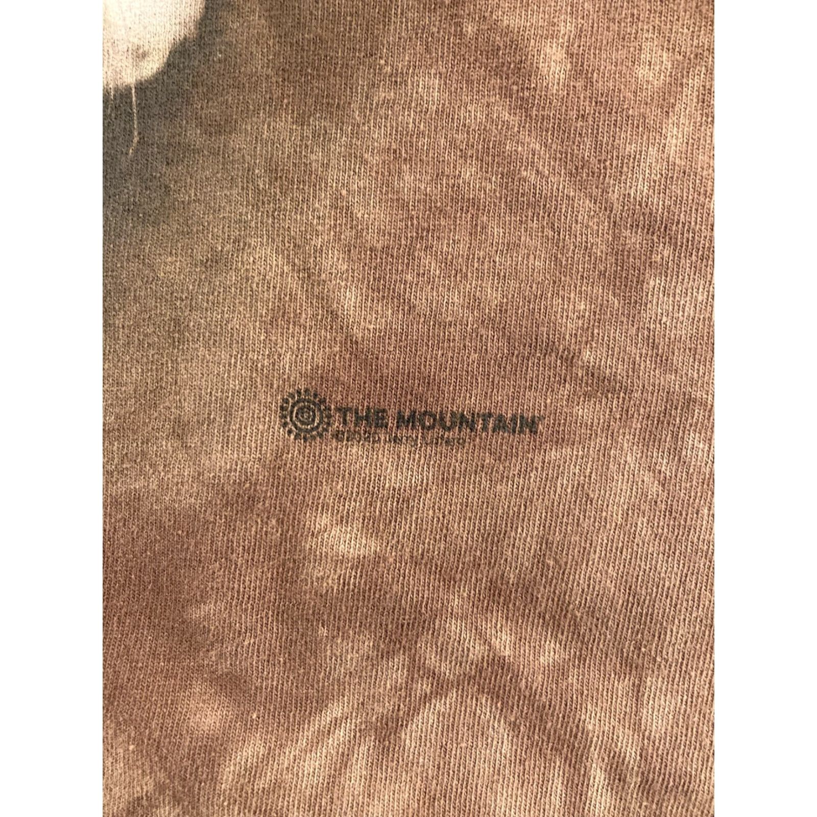The Mountain The Mountain Brown Dog T-Shirt Adults L Tie Dye Cotton Unisex 2020s Animal Summer Size US L / EU 52-54 / 3 - 2 Thumbnail
