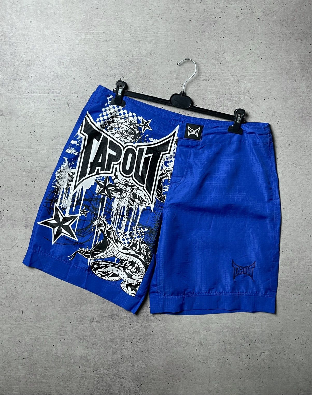Tapout Tapout Vintage Shorts Y2K MMA Elite Affliction style Size US 36 / EU 52 - 1 Thumbnail