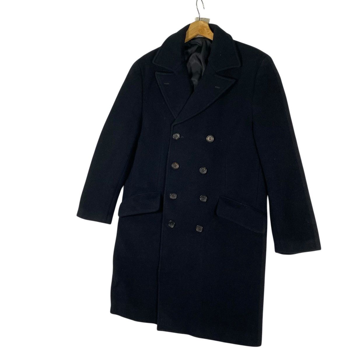 Yohji Yamamoto Vintage Yohji Yamamoto LQ Double Breasted Wool Jacket Size US L / EU 52-54 / 3 - 2 Thumbnail
