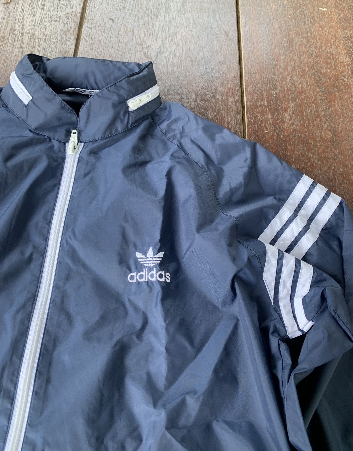 Adidas Vintage Adidad Japan winbreaker Size US L / EU 52-54 / 3 - 2 Thumbnail