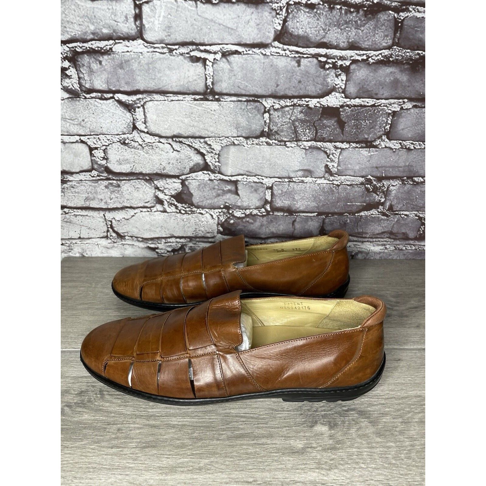 Cole Haan Cole Haan Collection Air Brown Leather Fisherman Sandals Men Size US 12 / EU 45 - 14 Thumbnail