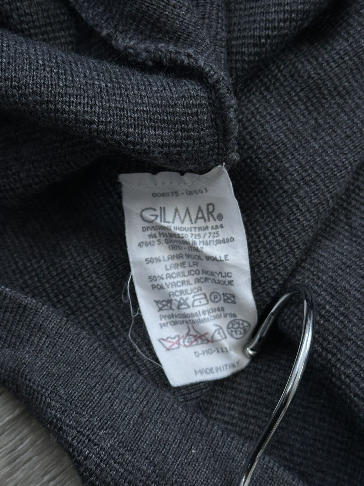 Iceberg 🫧ICEBERG WOOL SWEATERS ICE JEANS MADE IN ITALY Size US L / EU 52-54 / 3 - 11 Thumbnail
