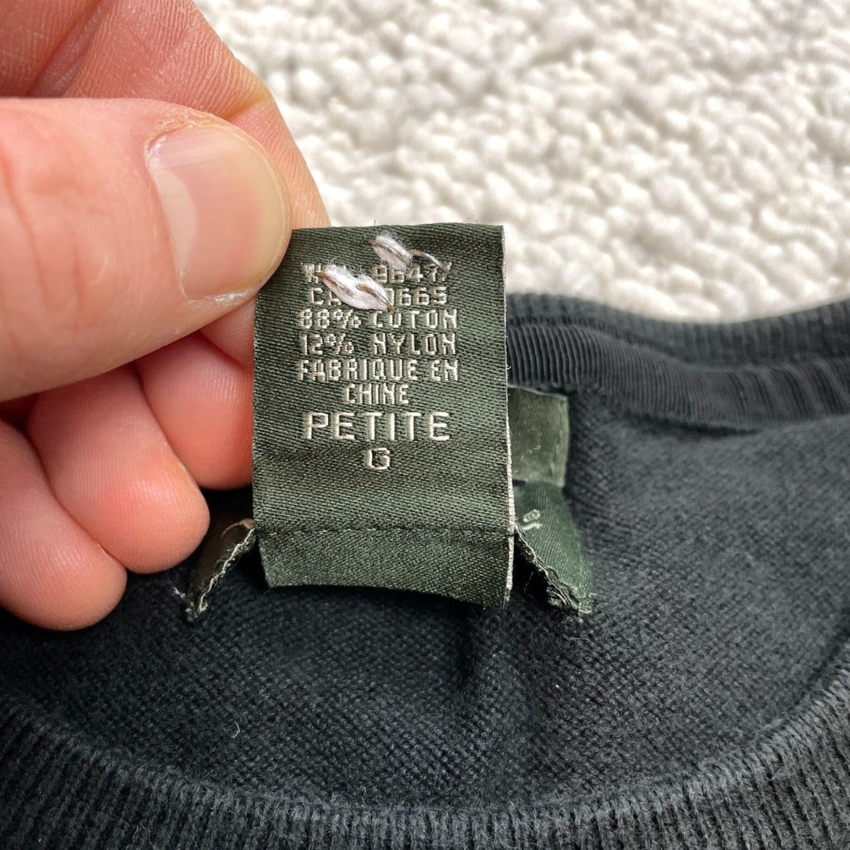 Eddie Bauer VINTAGE Eddie Bauer Sweater Vest Women’s Large Petite Black Sleeveless Stretch Pullover Size L / US 10 / IT 46 - 5 Thumbnail
