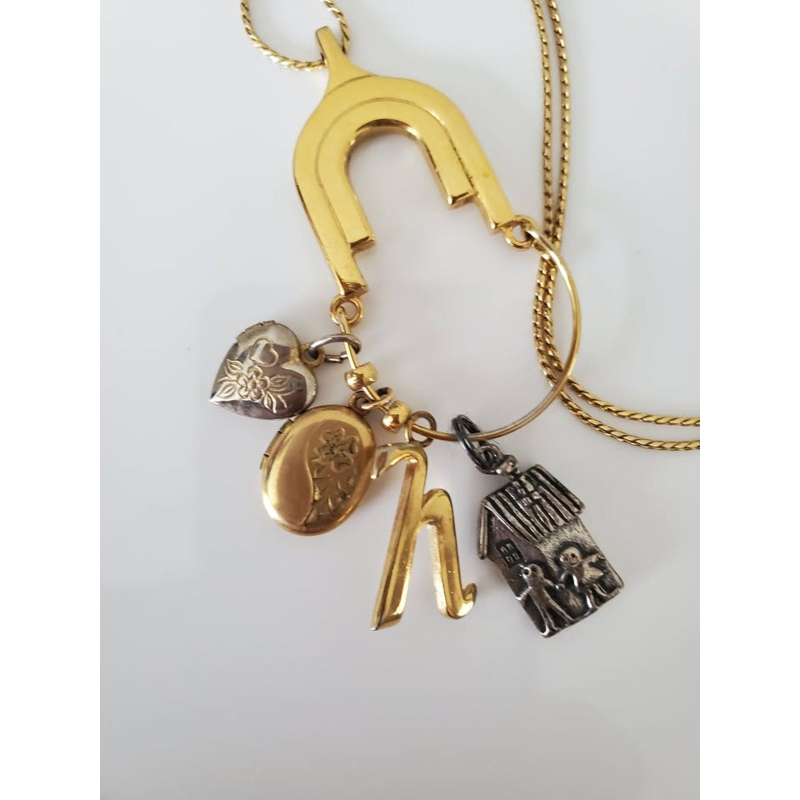 Monet Vintage Monet Designer Charm Necklace Size ONE SIZE - 1 Thumbnail