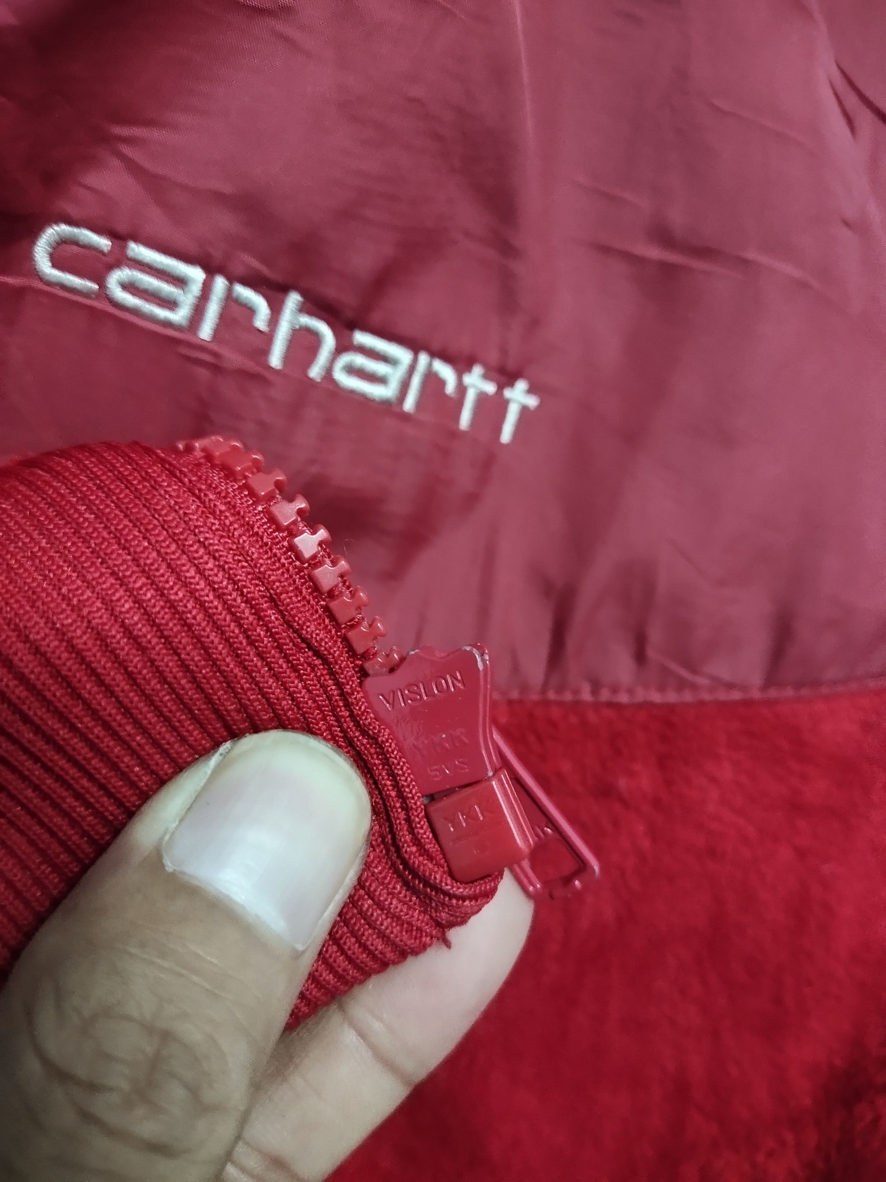 Carhartt Carhartt Red Hoodies Sweater Size US M / EU 48-50 / 2 - 7 Thumbnail