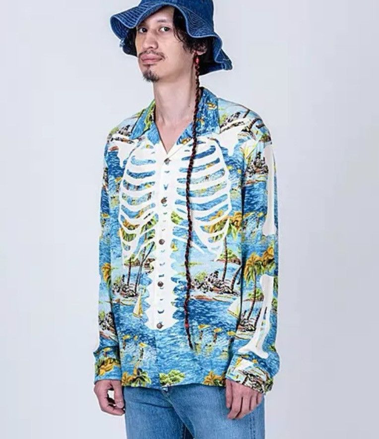 Kapital Kapital Hirata Kazuhiro Fishbone Shirt2412-Nextarrow Size US L / EU 52-54 / 3 - 8 Thumbnail