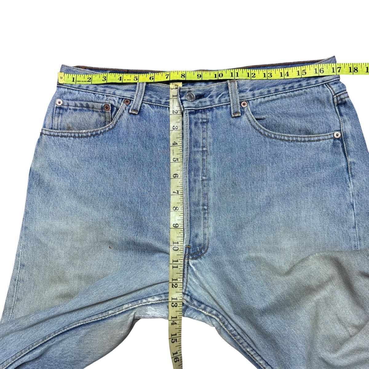 Levi's Vintage Levis 501 Distressed Jeans Grunge Size US 34 / EU 50 - 18 Thumbnail