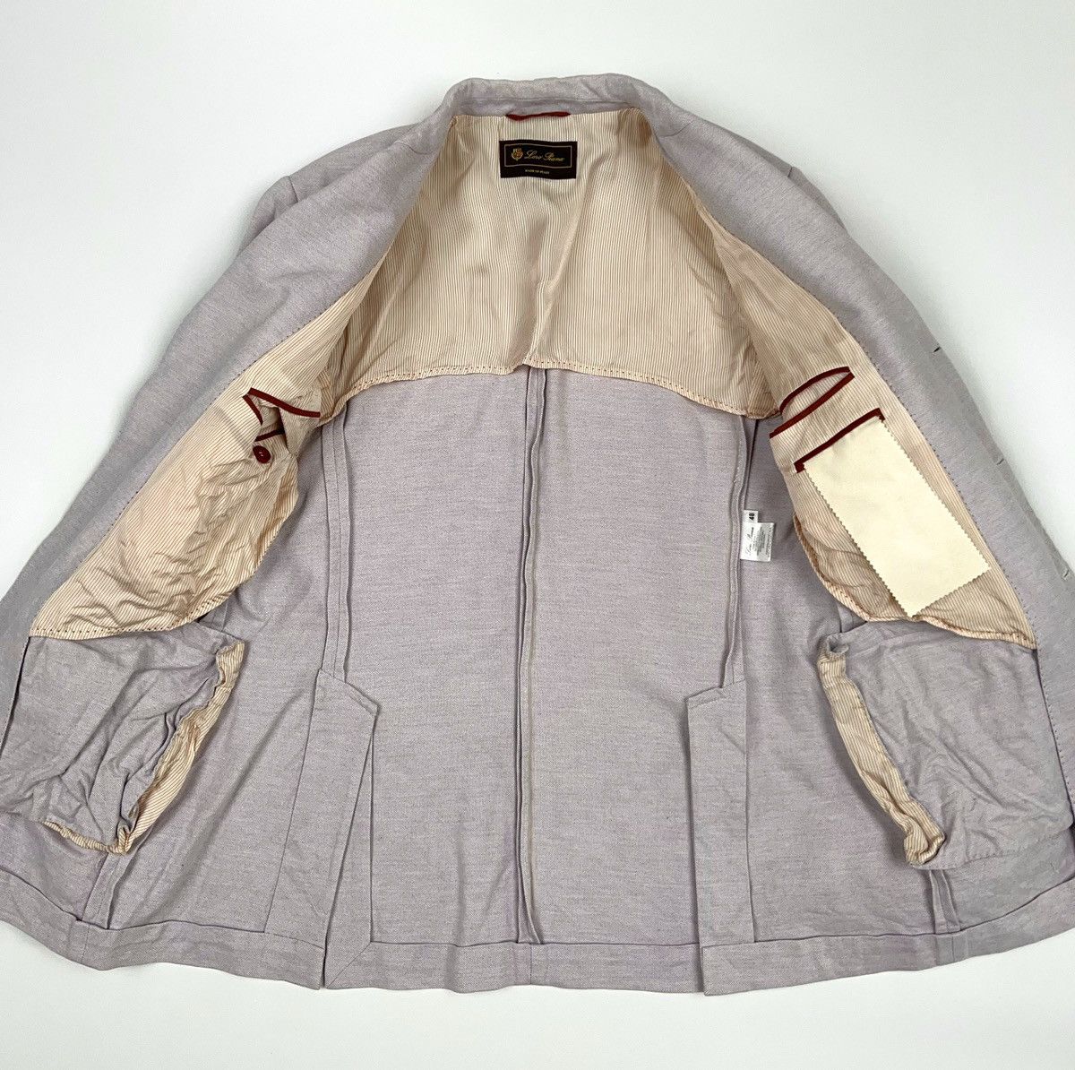 Loro Piana Loro Piana Sport Jacket Blazer Light Purple Size 38R - 11 Thumbnail