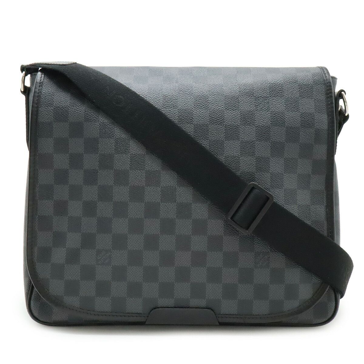 Louis Vuitton Louis Vuitton Louis Vuitton Daniel MM Damier Graphite Shoulder Bag Textile Shoulder Bag N58029 DUTY FREE for USA Size ONE SIZE - 1 Thumbnail