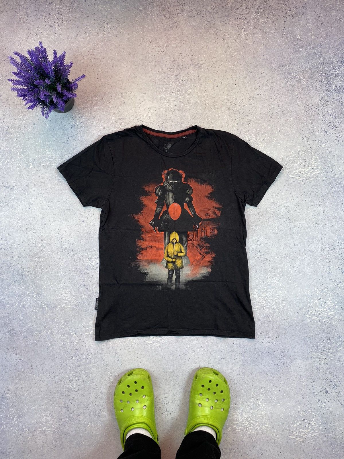 Other Black Men’s T-shirt Movie IT With Big Logo Size Small Size US S / EU 44-46 / 1 - 2 Thumbnail