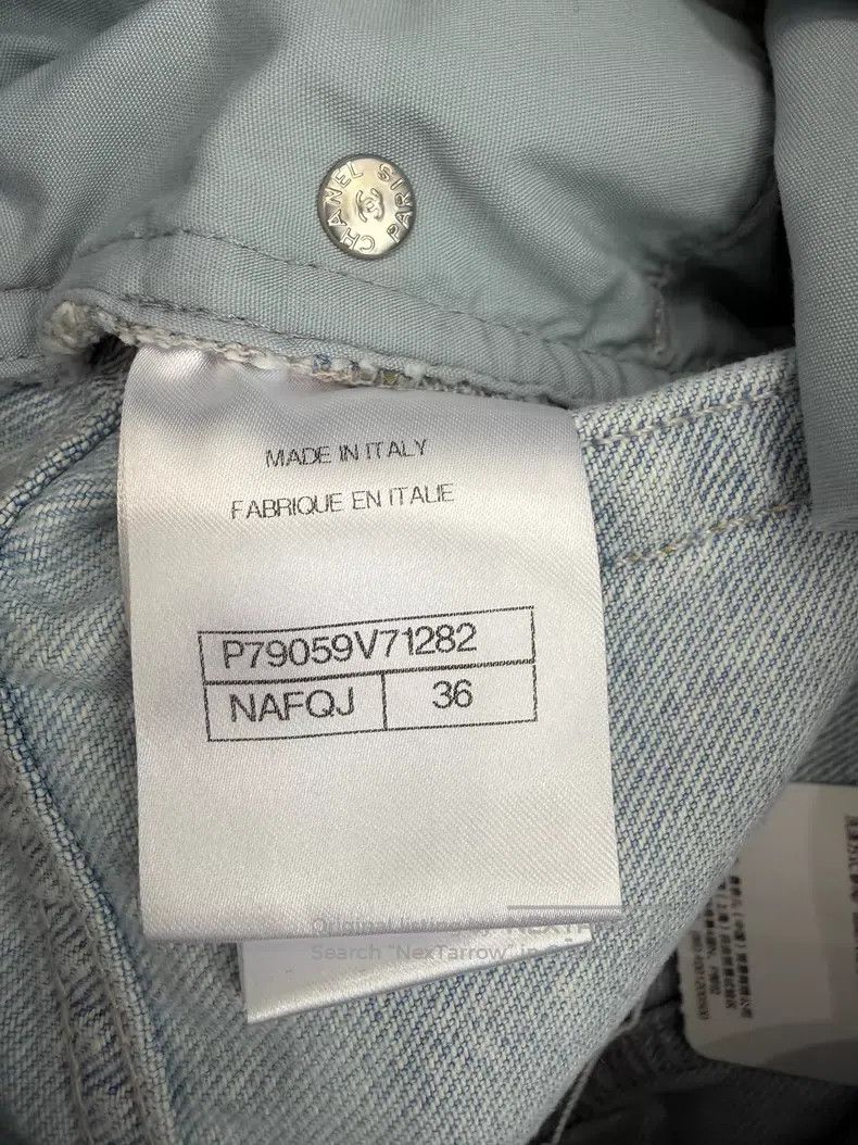 Chanel Chanel Light blue straight jeans Size 24" / US 00 / IT 34 - 5 Thumbnail