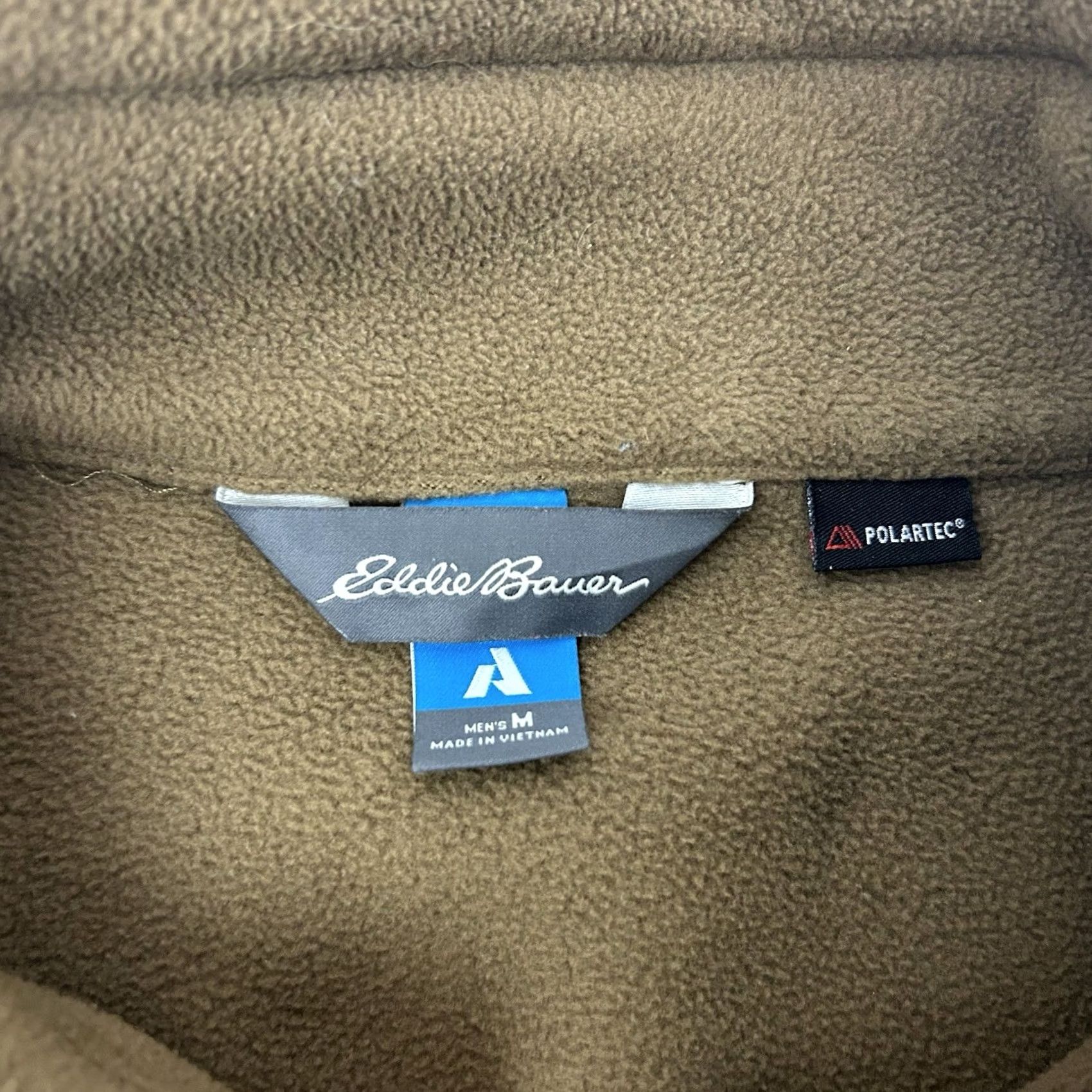 Eddie Bauer Eddie Bauer First Ascent Fleece Jacket Mens Medium 1/4 Zip Pullover Polartec Brown X-Large Size US M / EU 48-50 / 2 - 3 Thumbnail