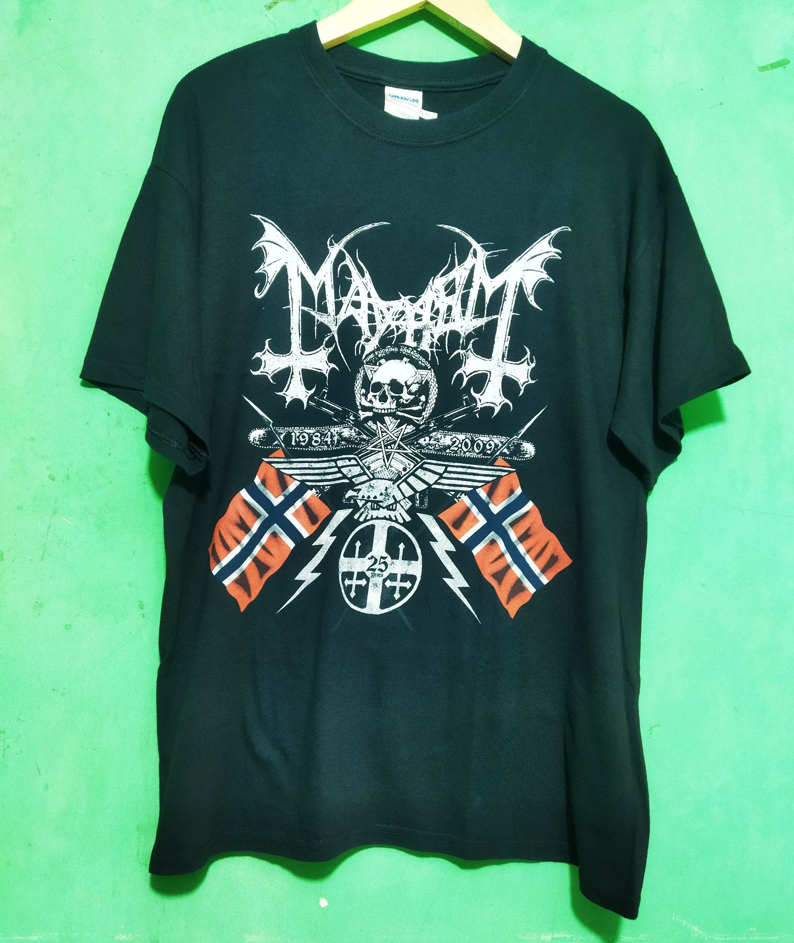 Band Tees MAYHEM 25 years Size US L / EU 52-54 / 3 - 1 Thumbnail